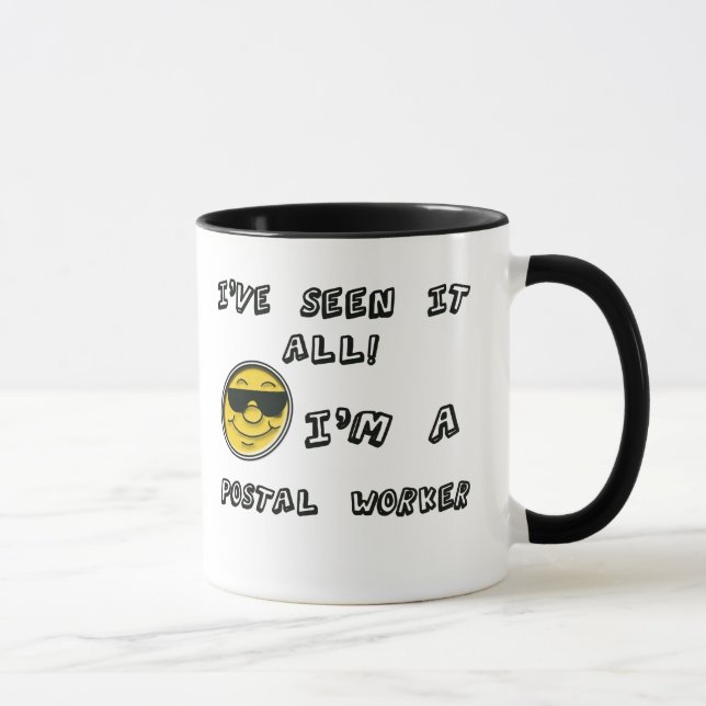 Postal Worker Mug (Right)