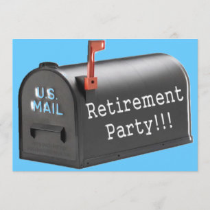 POSTAL WORKER RETIREMENT INVITATIONS