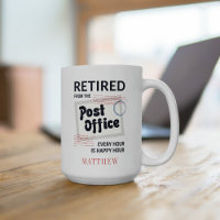 Postal Worker Retirement Mailman Personalised Name