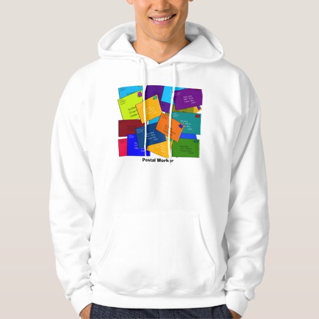 Postal Worker T-Shirts and Hoodies Letters (Front)