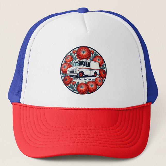 Postal Worker                                      Trucker Hat (Front)