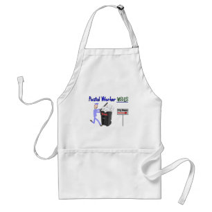 Postal Worker Wishes--Funny Standard Apron