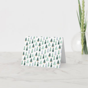 Postcard (10,2 x 14,2) - Christmas Trees