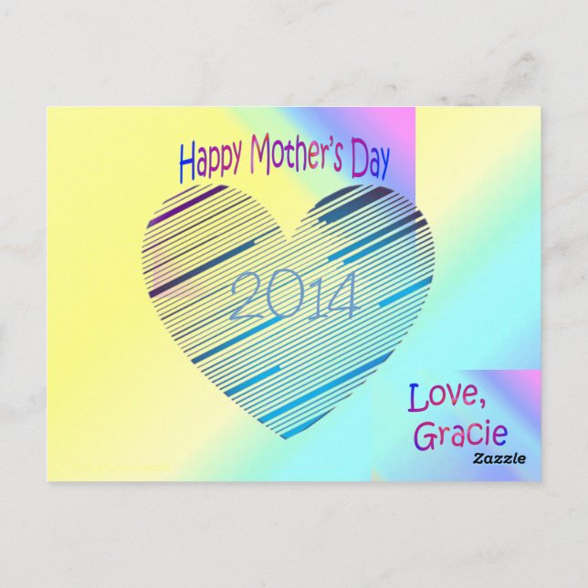 POSTCARD 14.05.03.07.02.MOTHERS DAY (Back)