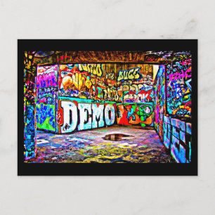 Postcard-Abstract/Misc-Graffiti Gallery 12 Postcard