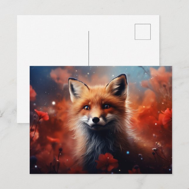 Postcard Adventures with the Astute Fox (Front/Back)