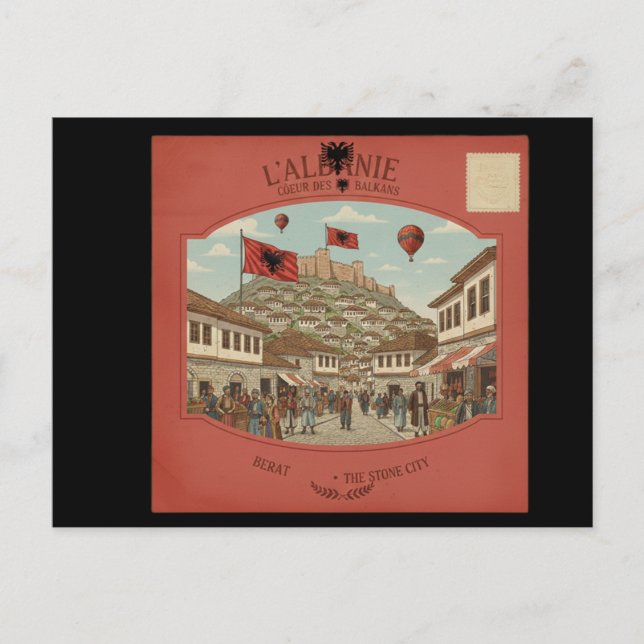 Postcard (Albania) (Front)