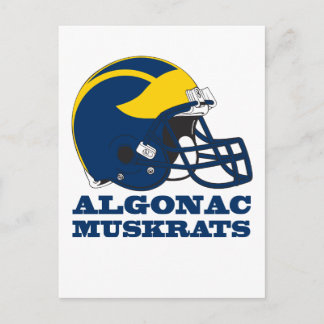 Postcard - Algonac Muskrats