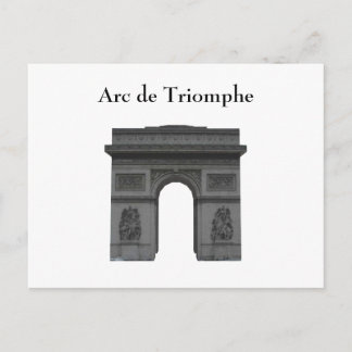 Postcard: Arc de Triomphe Postcard