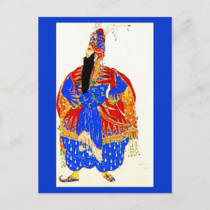 Postcard-Art of Fashion-Bakst 35 Postcard
