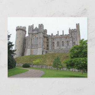 Postcard Arundel Castle Overall, West Sussex U.K.