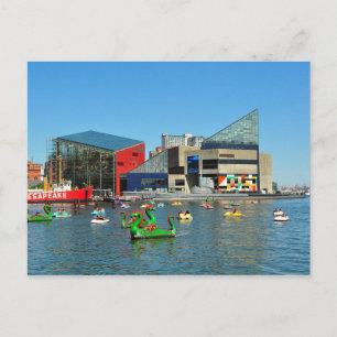 Postcard Baltimore National Aquarium, USA