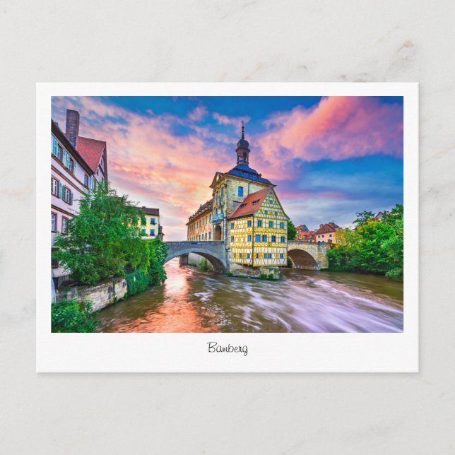 Postcard Bamberg, Bavaria in Germany (Front)