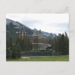 Postcard Banff Springs Hotel, Alberta, Canada