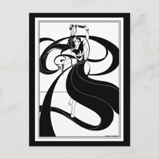 Postcard: Beardsley Illustration Postcard