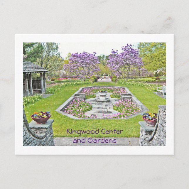 postcard /BEAUTIFUL KINGWOOD CENTER AND GARDENS (Front)