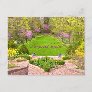 POSTCARD, "BEAUTIFUL KINGWOOD CENTER & GARDENS" POSTCARD