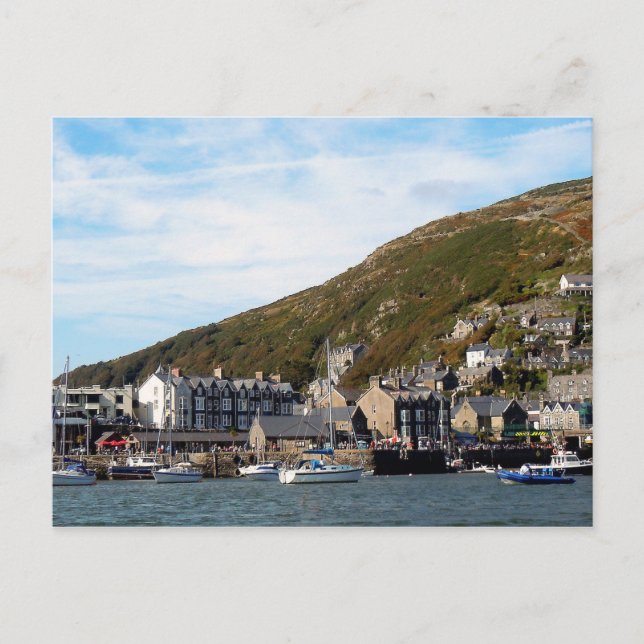 Postcard Beautiful view of Barmouth, Wales (Front)
