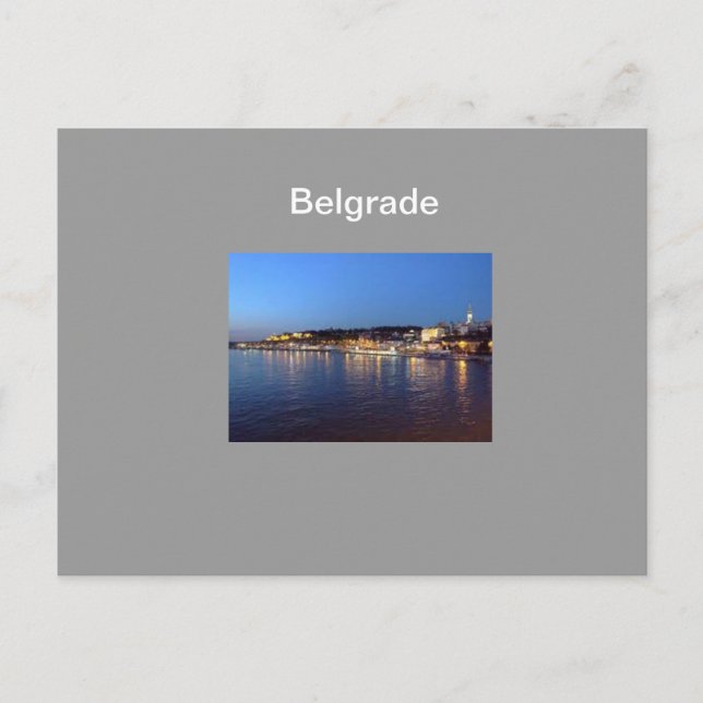 postcard Belgrade (Front)