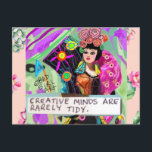 Postcard-birthday Postcard<br><div class="desc">Bad girl art</div>