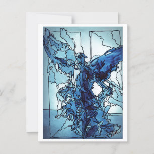 Postcard Blue Angel