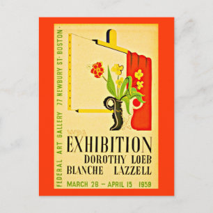 Postcard-Boston WPA Posters-18 Postcard