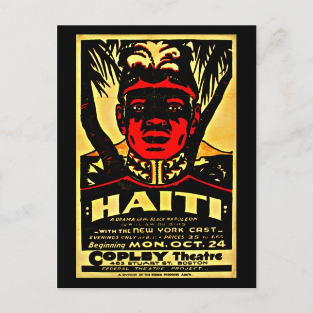 Postcard-Boston WPA Posters-1 Postcard (Front)