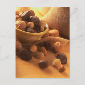 POSTCARD BOWL OF NUTS