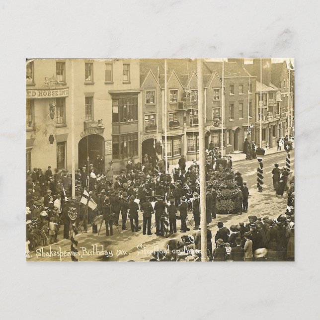 Postcard, Bridge Street, Stratford-upon-Avon Postcard (Front)