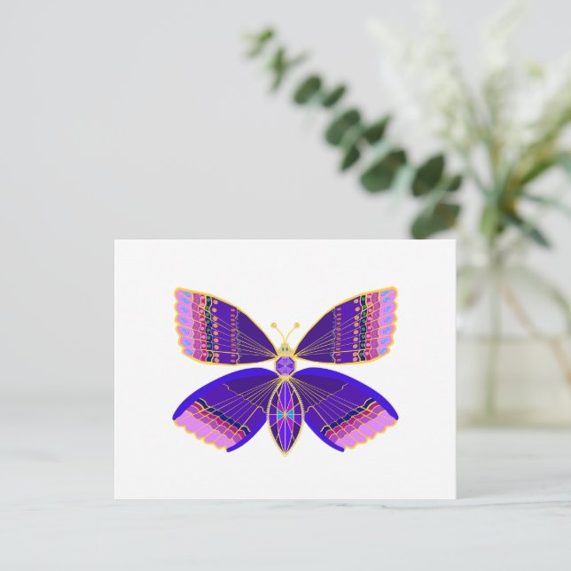 Postcard butterfly (Standing Front)
