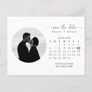 Postcard   Calendar Save the Date