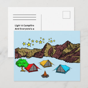 Postcard Camping
