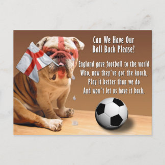 Postcard - Can We Have Our Ball Ba... - Customised