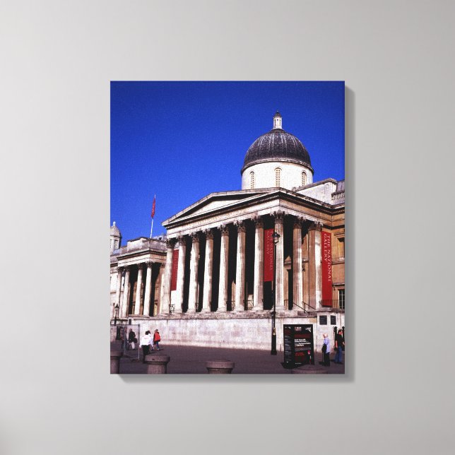 Postcard Canvas Print (Front)
