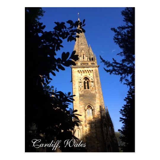 Postcard - Cardiff, Wales, Llandaff Cathedral
