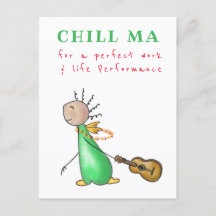 Postcard Chill Ma - for a perfect work & life