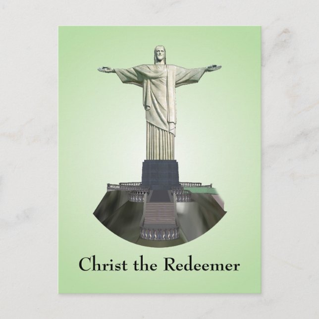 Postcard: Christ the Redeemer Statue Postcard (Front)