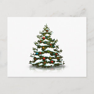 POSTCARD : CHRISTMAS TREE