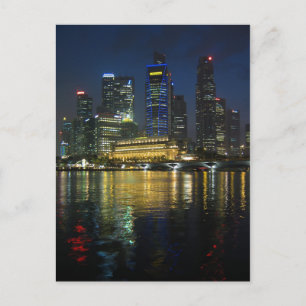 Postcard City Skyline, Marina Bay, Singapore
