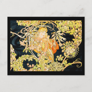 Postcard-Classic Art-Mucha 1 Postcard