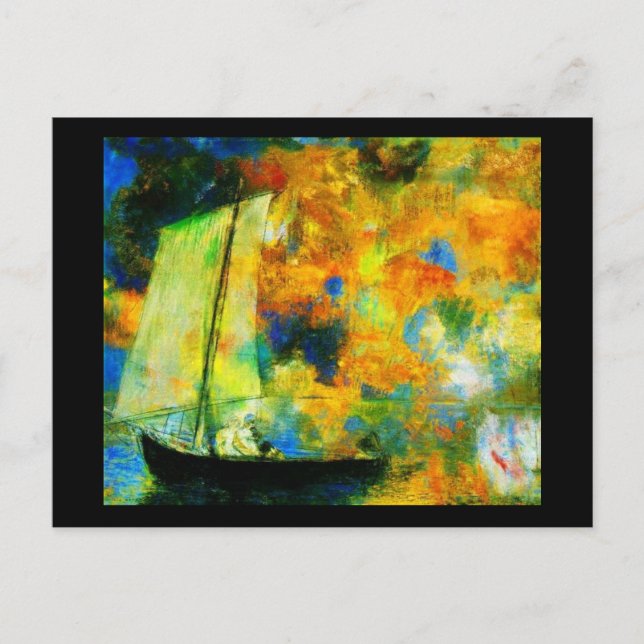 Postcard-Classic Art-Redon 34 Postcard (Front)