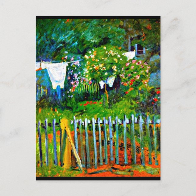 Postcard-Classic/Vintage Art-August Macke 18 Postcard (Front)