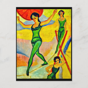 Postcard-Classic/Vintage Art-August Macke 20 Postcard