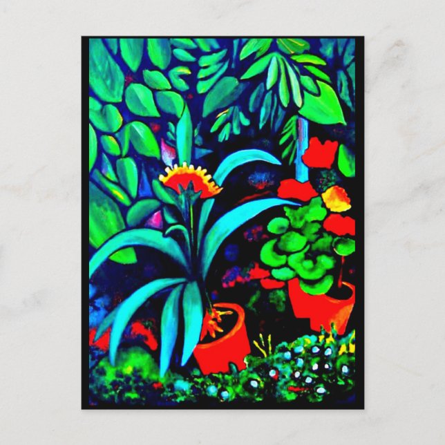 Postcard-Classic/Vintage Art-August Macke 6 Postcard (Front)