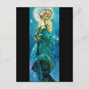 Postcard-Classic/Vintage Art-Mucha 26 Postcard
