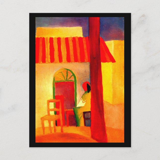 Postcard-Classic/Vintage-August Macke 8 Postcard (Front)