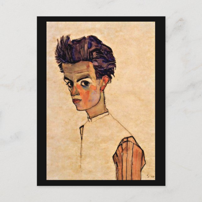 Postcard-Classic/Vintage-Egon Schiele 5 Postcard (Front)