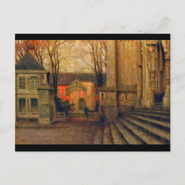 Postcard-Classic/Vintage-Henri Le Sidaner 25 Postcard (Front)