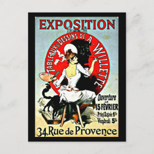 Postcard-Classic/Vintage-Jules Chéret 12 Postcard