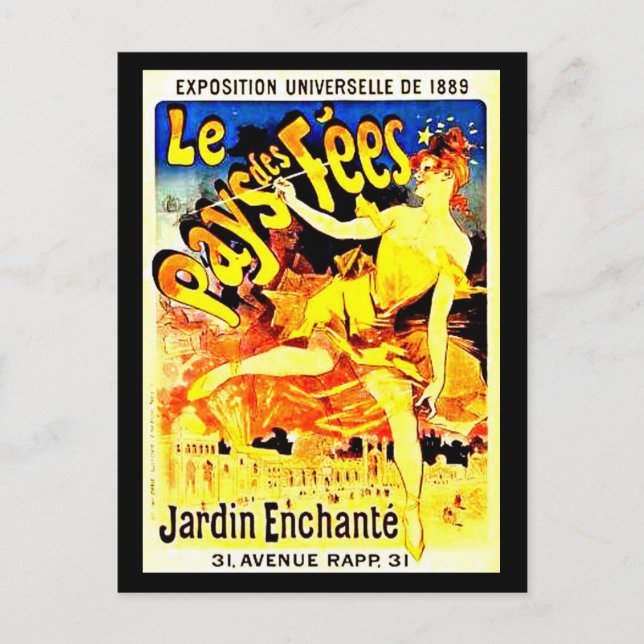 Postcard-Classic/Vintage-Jules Chéret 13 Postcard (Front)